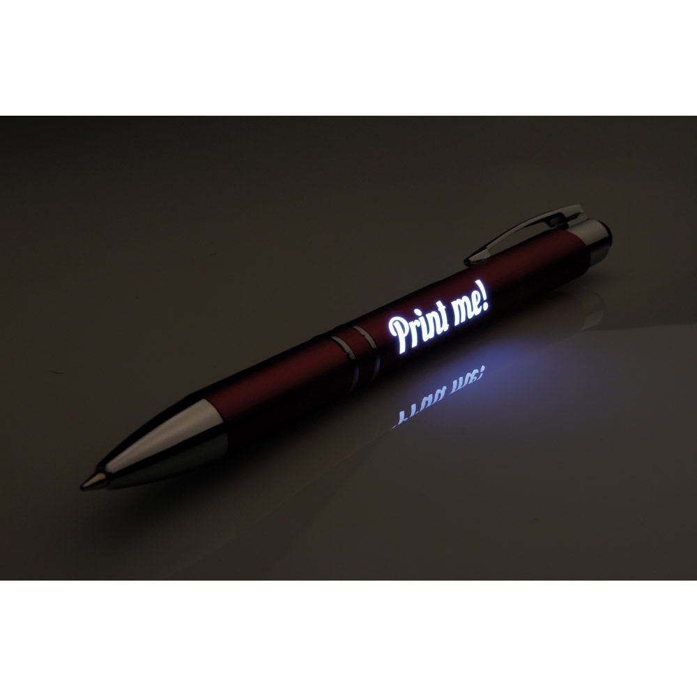 THEIA. Ball pen with backlit logo