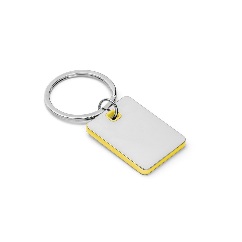 BECKET. Metal and ABS keyring