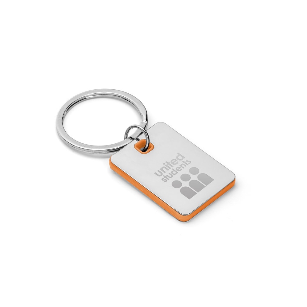 BECKET. Metal and ABS keyring