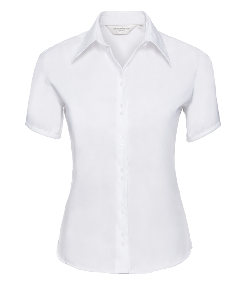 Russell Collection Ladies Short Sleeve Ultimate Non-Iron Shirt