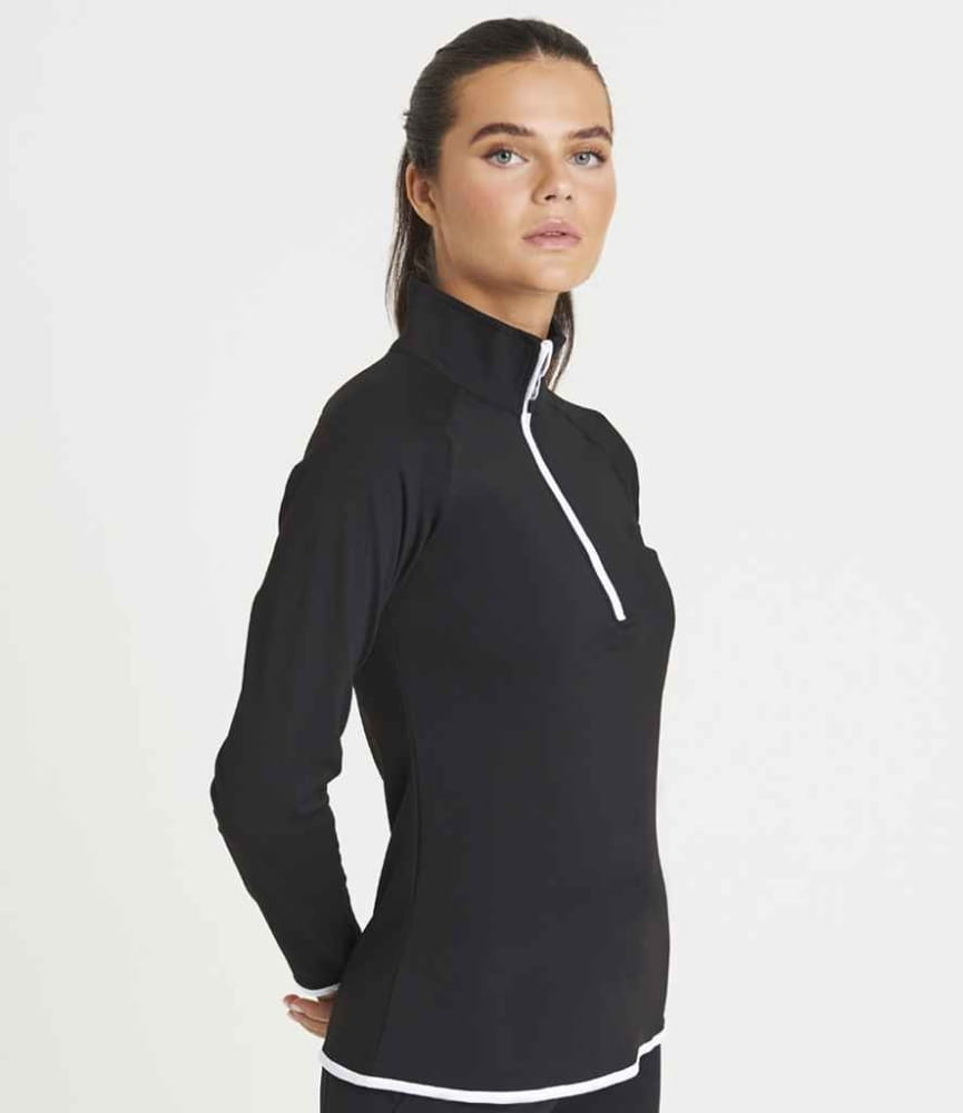 AWDis Cool Half Zip Sweat Top Female 