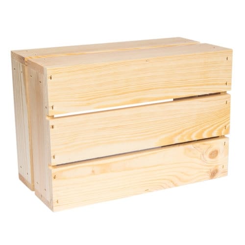Branded Wooden Crate
