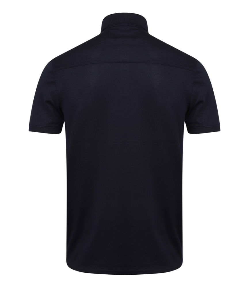 Henbury Slim Fit Stretch Microfine Piqué Polo Shirt