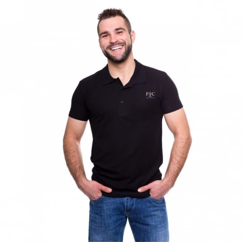 Fine & Country Embroidered Men's Polo 