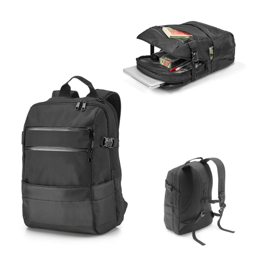 ZIPPERS BPACK. Laptop backpack 15'6''