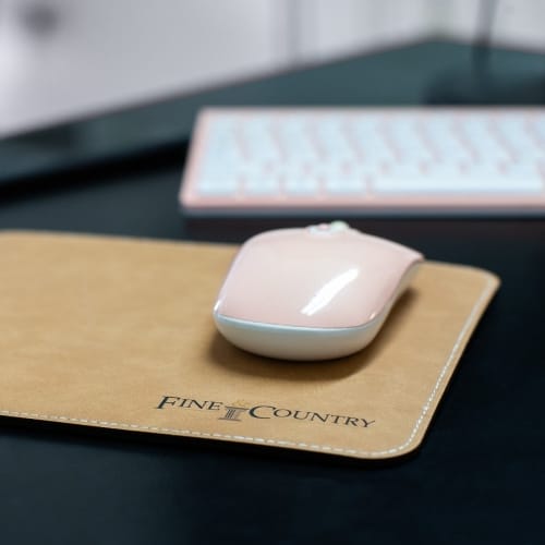 Fine & Country Faux Leather Mouse mat