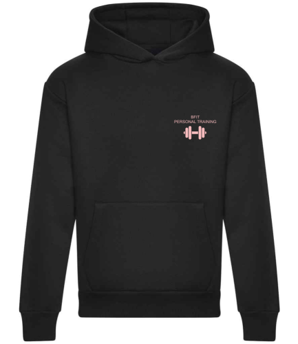 Becky PT-  Black JH120 AWDis Signature Heavyweight Hoodie