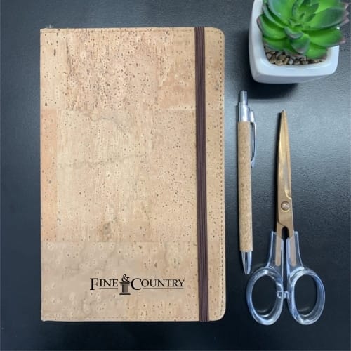 F&C A5 cork notebook 