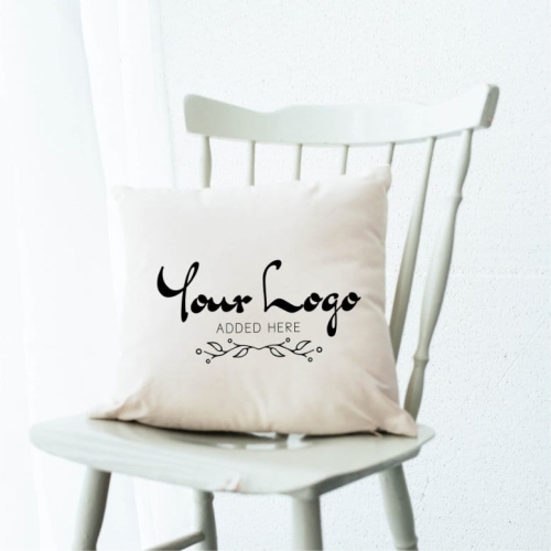 Branded cushion with inner