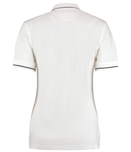 Kustom Kit Ladies St Mellion Tipped Cotton Piqué Polo Shirt