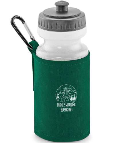 Paul Jones Green Quadra Water Bottle and Holder 