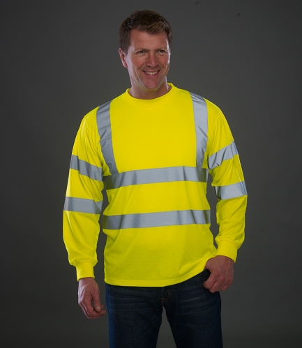 Yoko Hi-Vis Long Sleeve T-Shirt