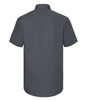 Russell Collection Short Sleeve Tailored Poplin Shirt