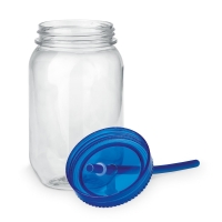 STRAW. Cup with straw 550 ml
