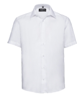 Russell Collection Short Sleeve Tailored Ultimate Non-Iron Shirt