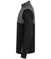 Pro Stars - Finden + Hales Kids 1/4 Zip Tracksuit Top - Black/gunmetal