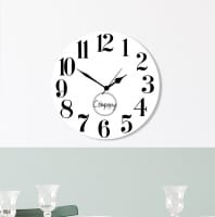 Create your own round clock