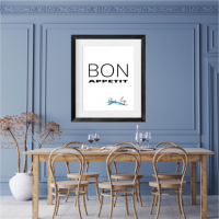 Bon Appetit Framed Print 