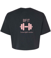 Becky PT- Black Crop