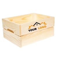 Branded Wooden Crate