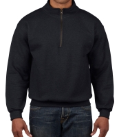 Gildan Heavy Blend™ Vintage Zip Neck Sweatshirt