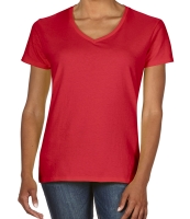 Gildan Ladies Premium Cotton® V Neck T-Shirt