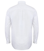 Henbury Modern Long Sleeve Classic Fit Oxford Shirt