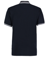 Kustom Kit Contrast Tipped Poly/Cotton Piqué Polo Shirt