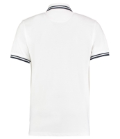 Kustom Kit Contrast Tipped Poly/Cotton Piqué Polo Shirt