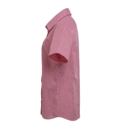 Premier Ladies Gingham Short Sleeve Shirt