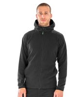 Result Genuine Recycled Hooded Micro Fleece Jacket