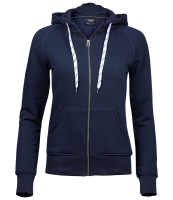 Tee Jays Ladies Fashion Zip Hooded Sweatshirt