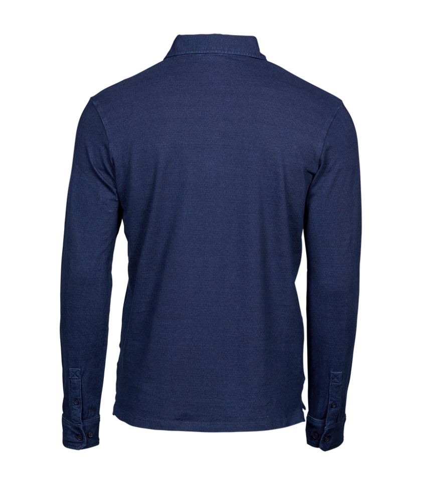 Tee Jays Luxury Fashion Stretch Long Sleeve Polo Shirt