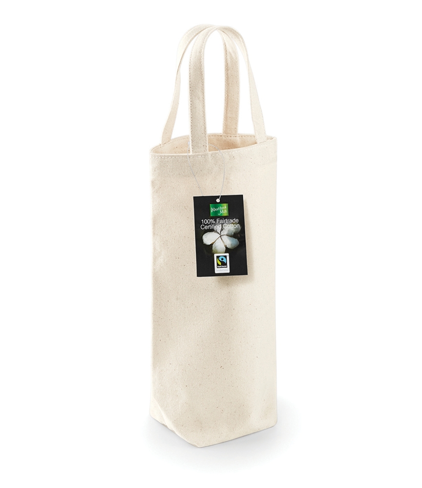 Westford Mill Fairtrade Cotton Bottle Bag